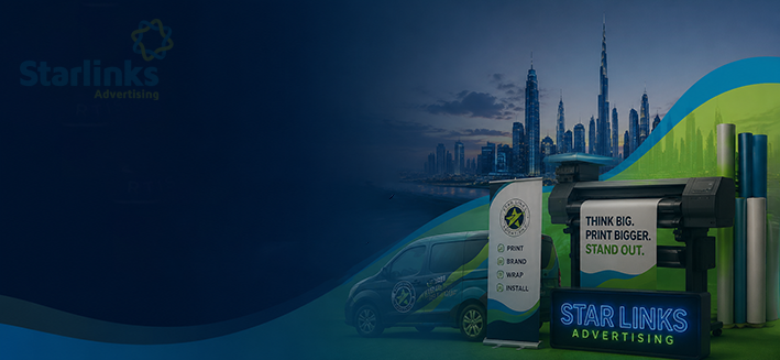 Star Links Advertising digital and printing services in Dubai