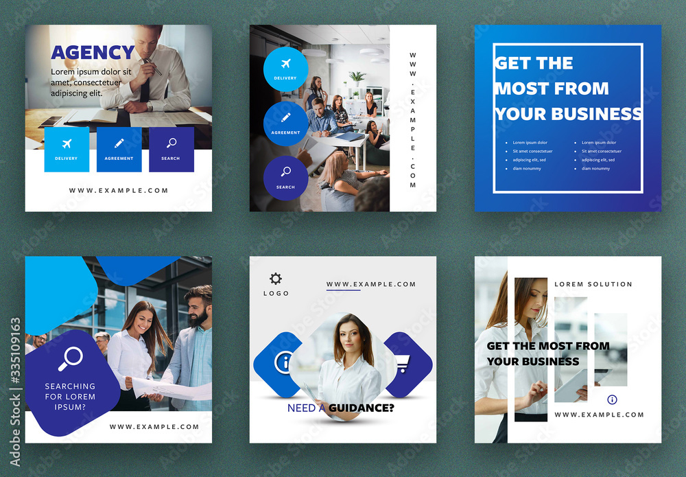 Social media post design service